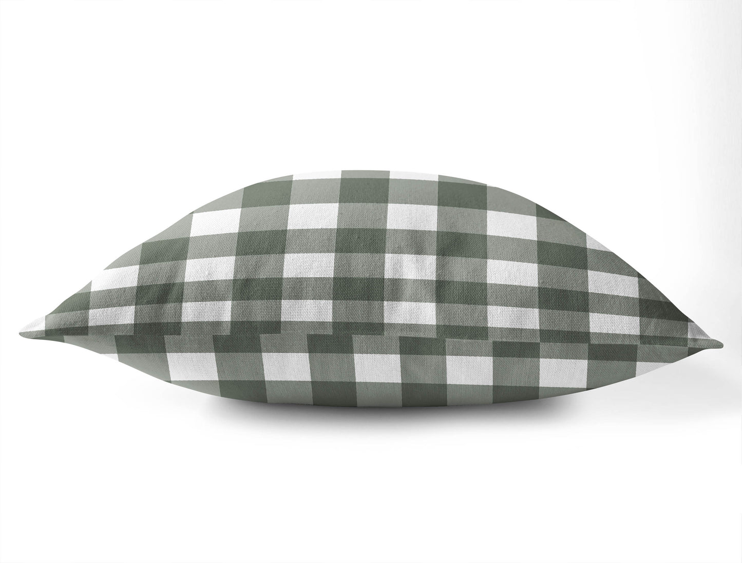 Proper Gingham Throw Pillow