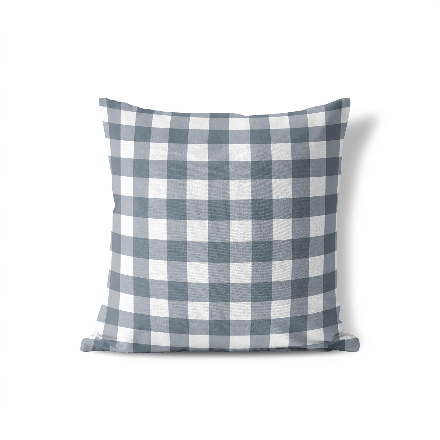 Proper Gingham Throw Pillow