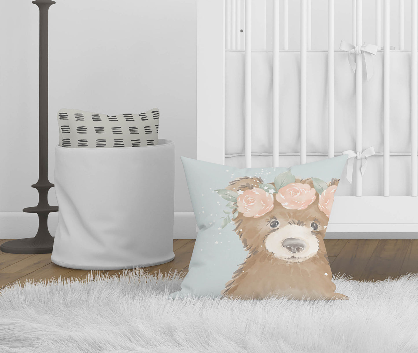 Bearly Throw Pillow
