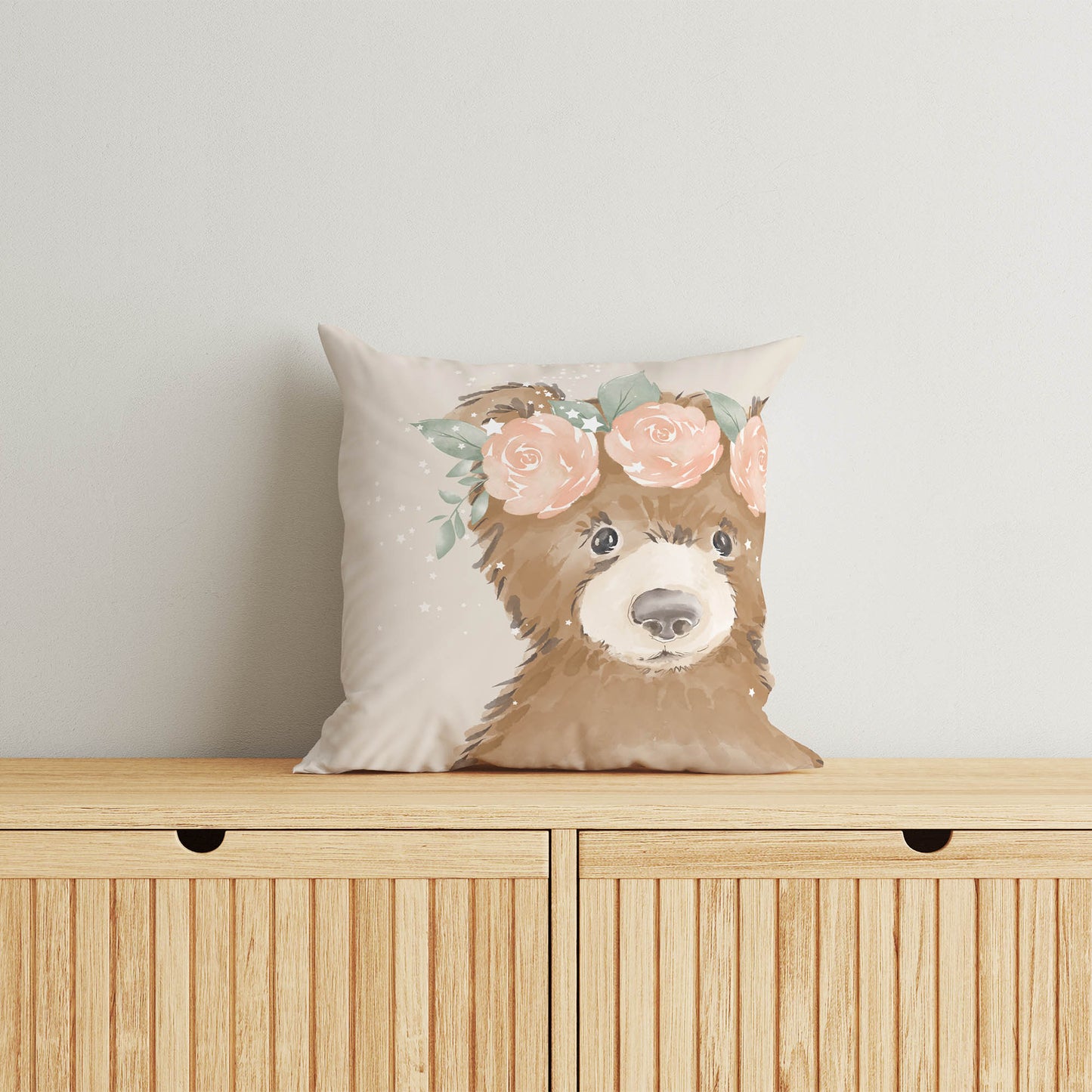 Bearly Throw Pillow