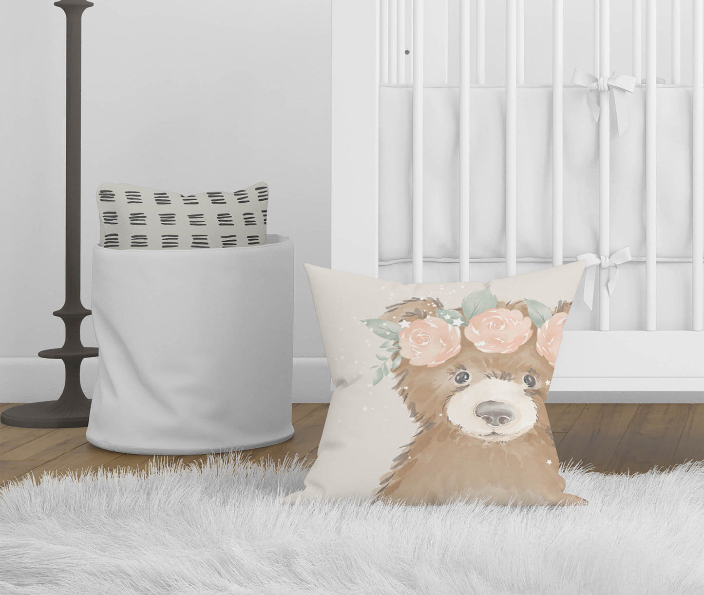 Bearly Throw Pillow