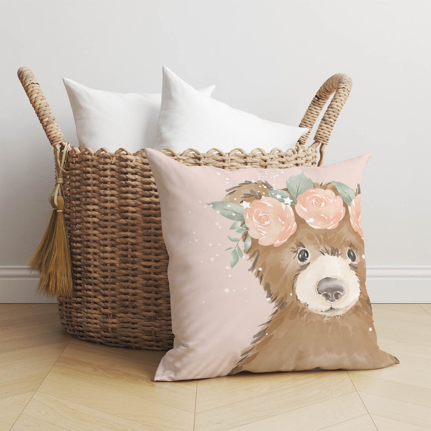 Bearly Throw Pillow
