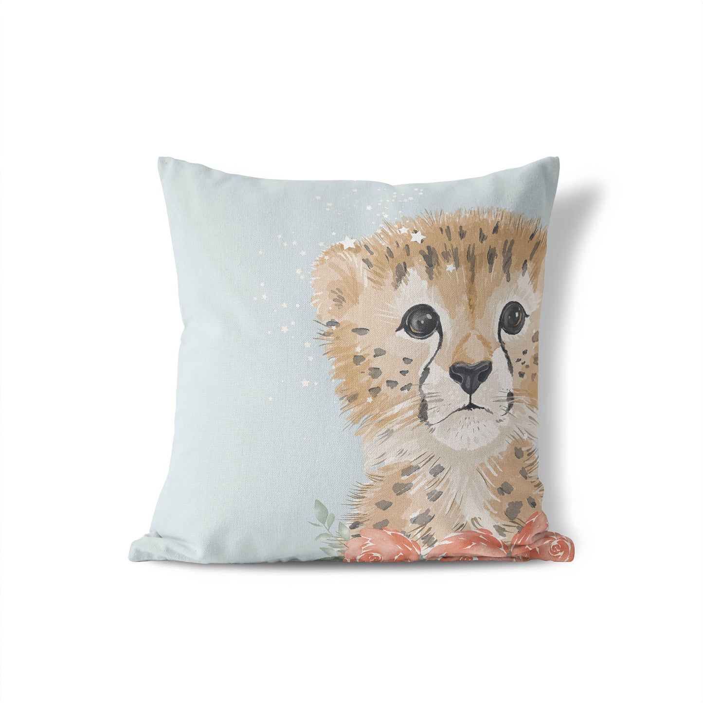 Lil Leopard Throw Pillow