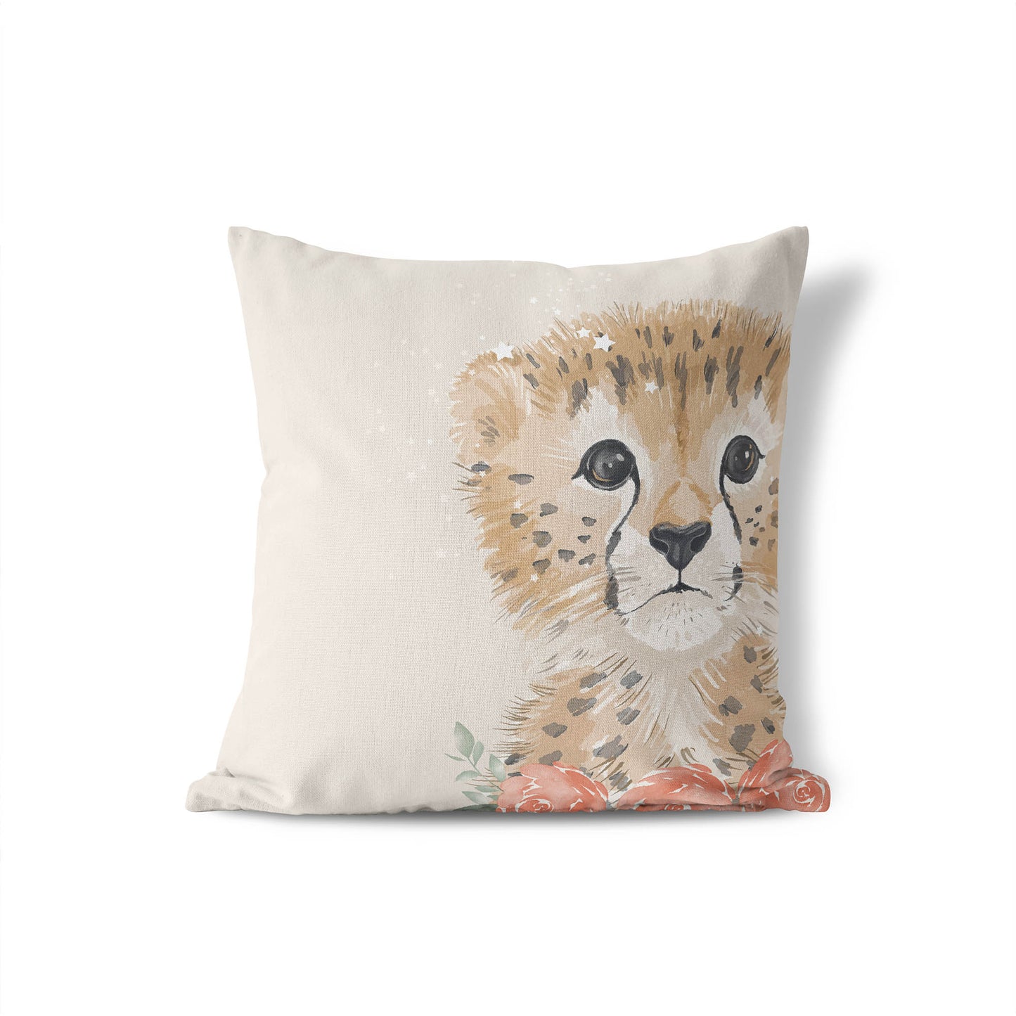 Lil Leopard Throw Pillow