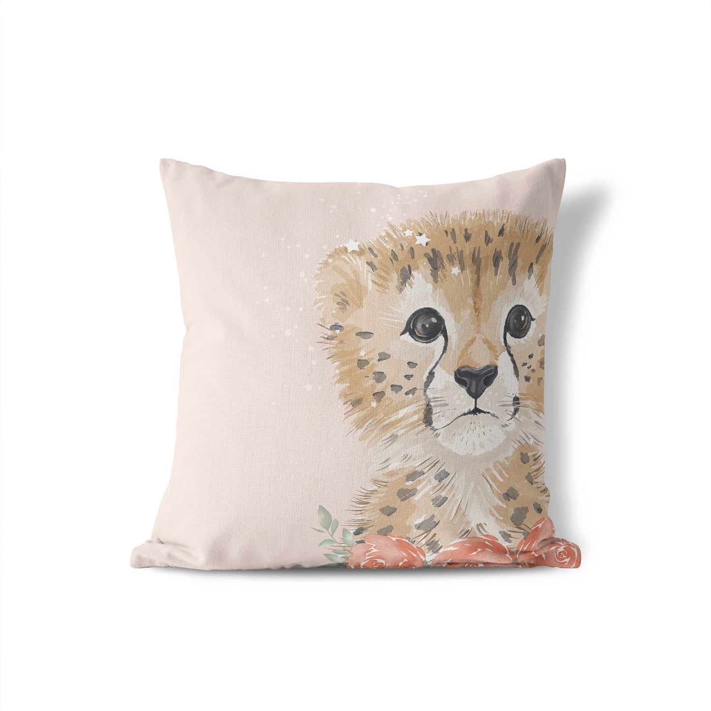 Lil Leopard Throw Pillow