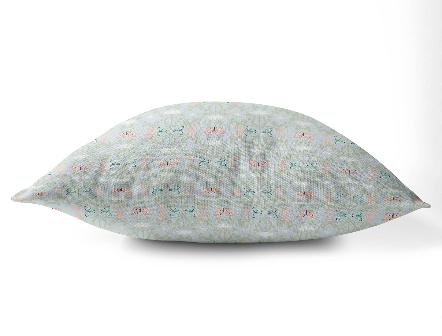 Bees & Butterflies Throw Pillow
