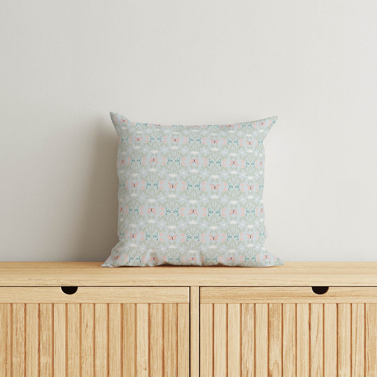 Bees & Butterflies Throw Pillow