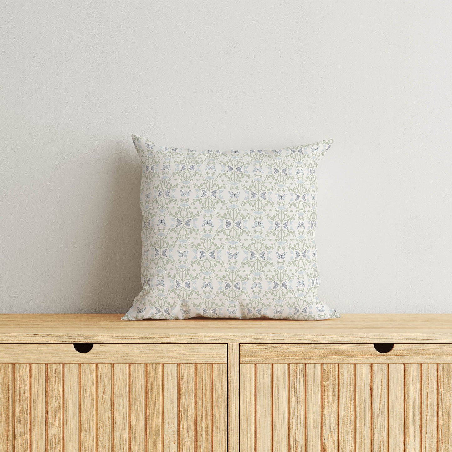 Bees & Butterflies Throw Pillow