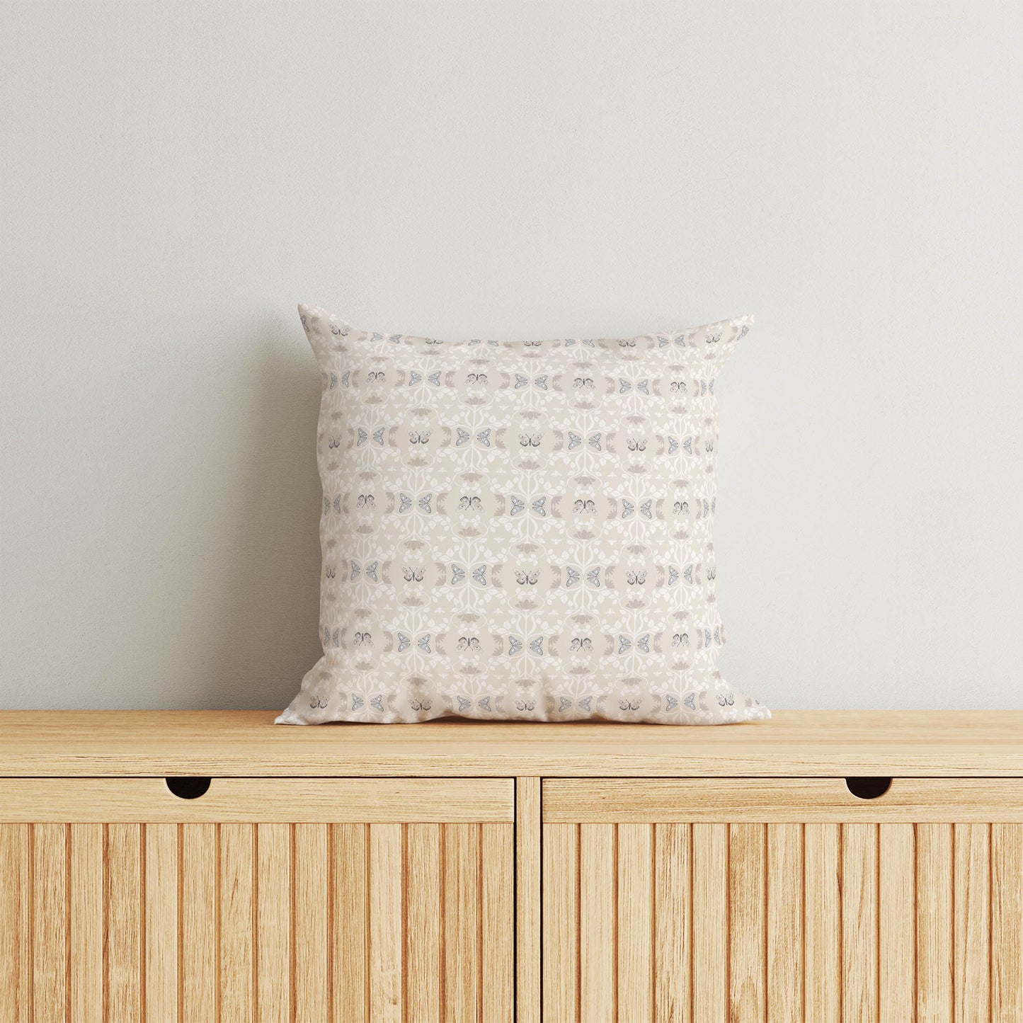 Bees & Butterflies Throw Pillow