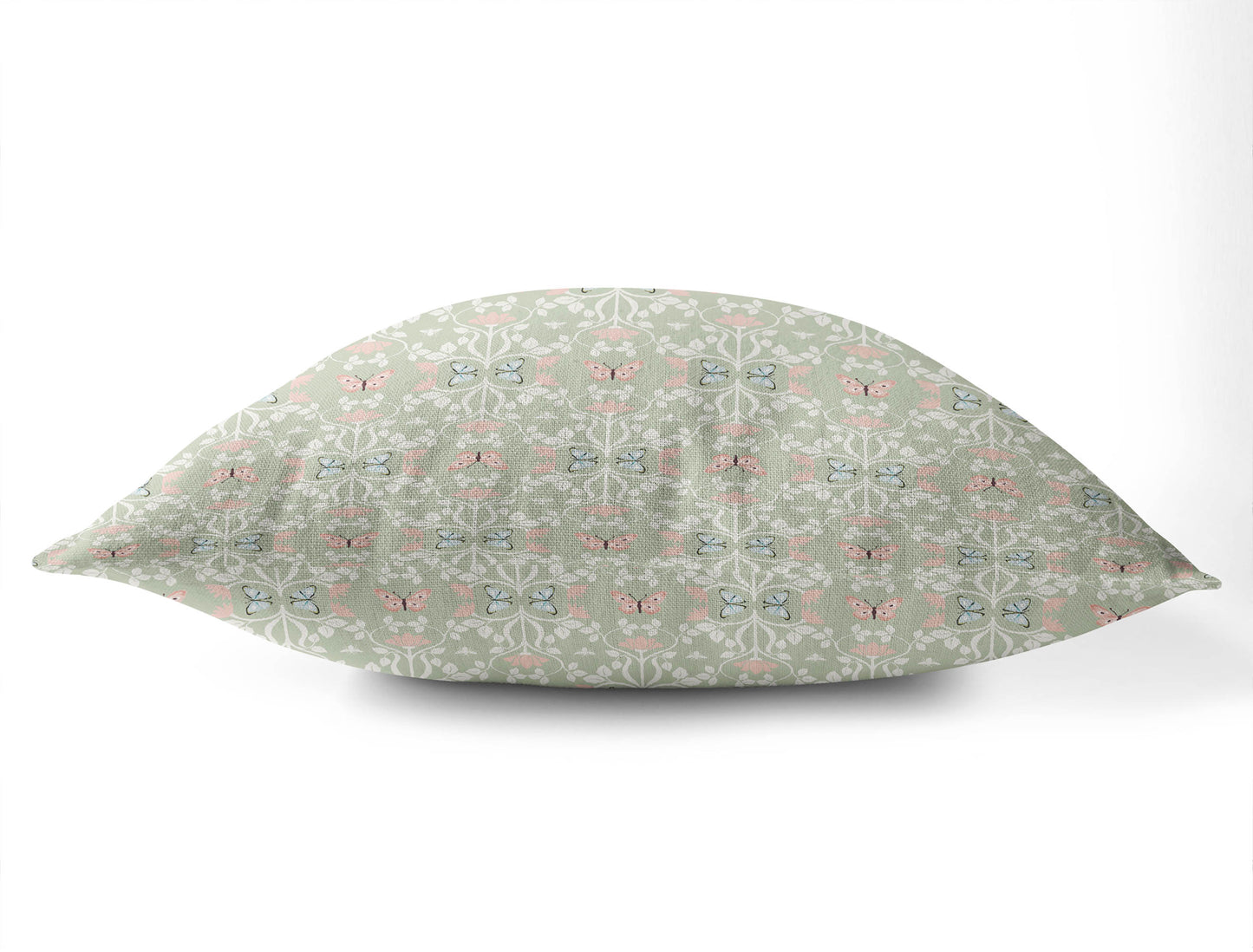 Bees & Butterflies Throw Pillow