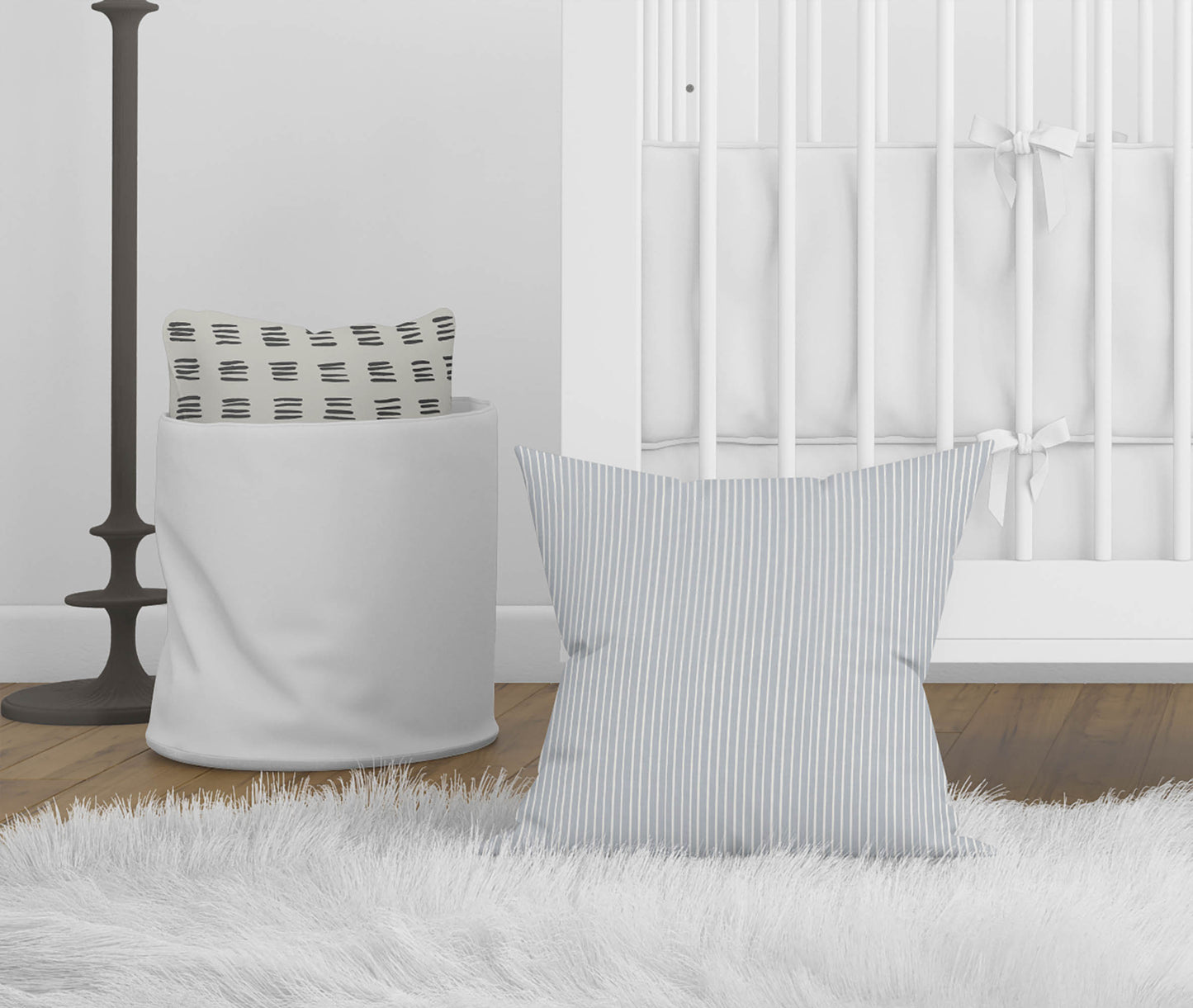 Random Stripes Throw Pillow