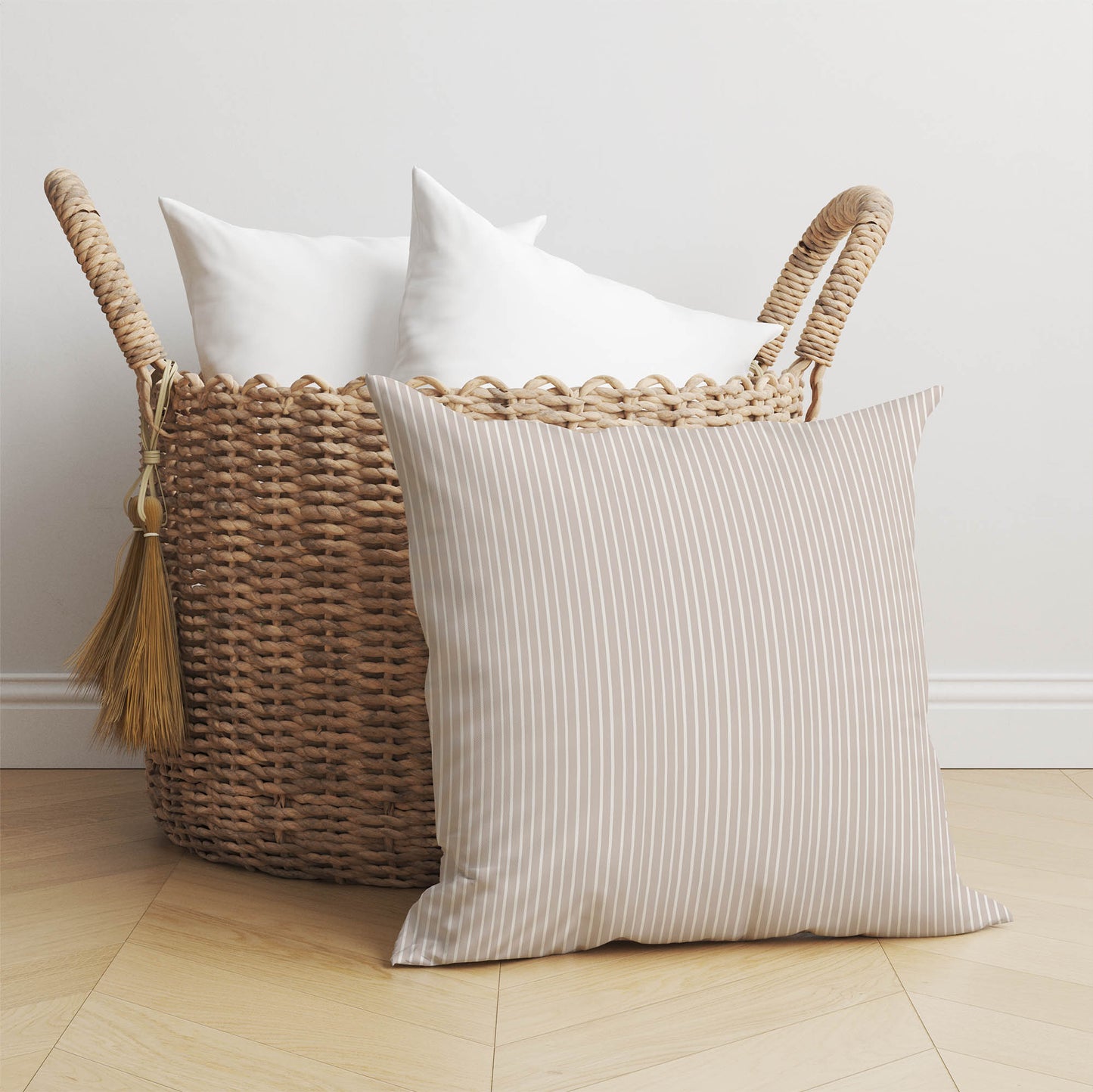 Random Stripes Throw Pillow