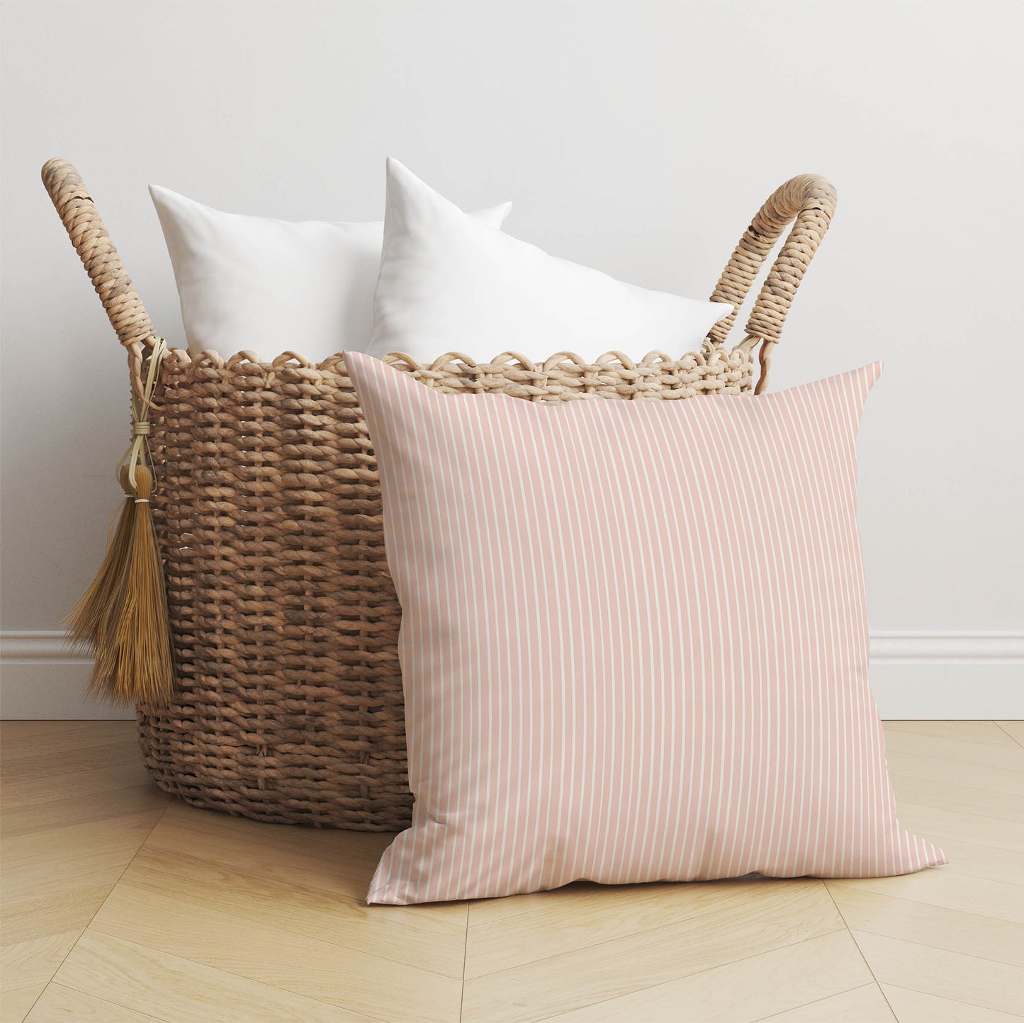 Random Stripes Throw Pillow