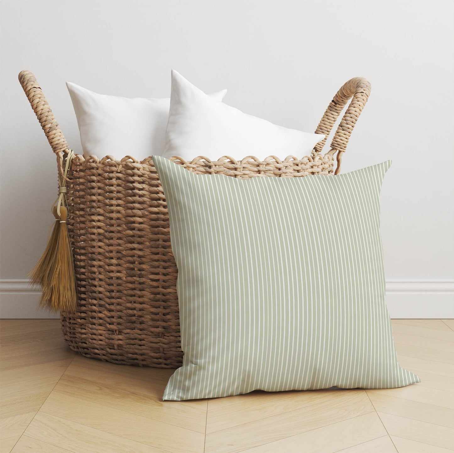 Random Stripes Throw Pillow