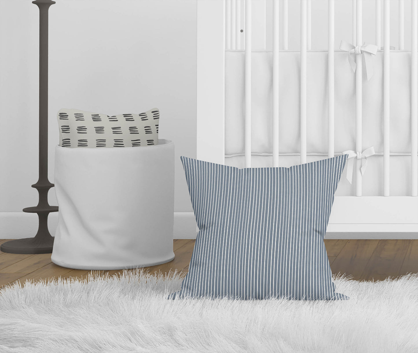 Random Stripes Throw Pillow