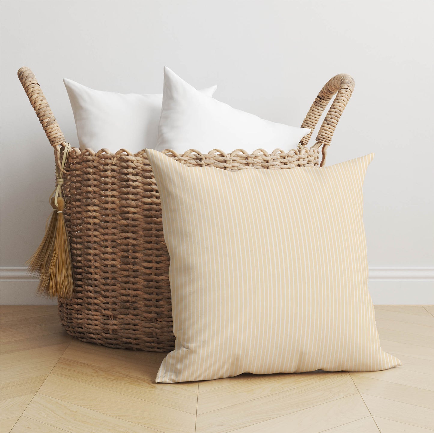 Random Stripes Throw Pillow