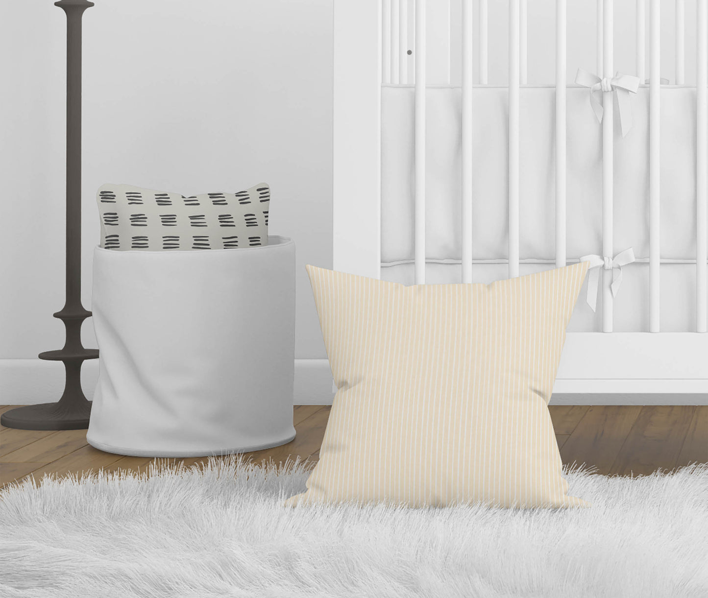 Random Stripes Throw Pillow