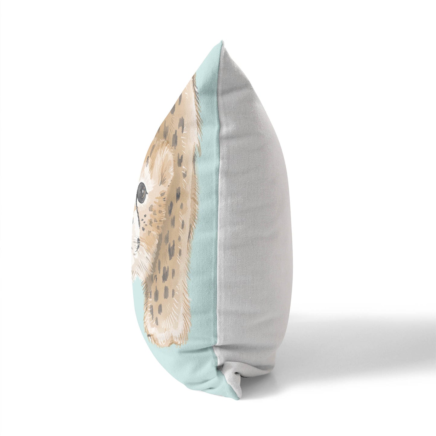 Lil Lying Leopard Throw Pillow