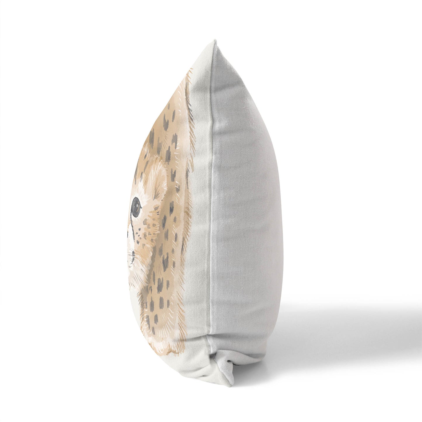 Lil Lying Leopard Throw Pillow