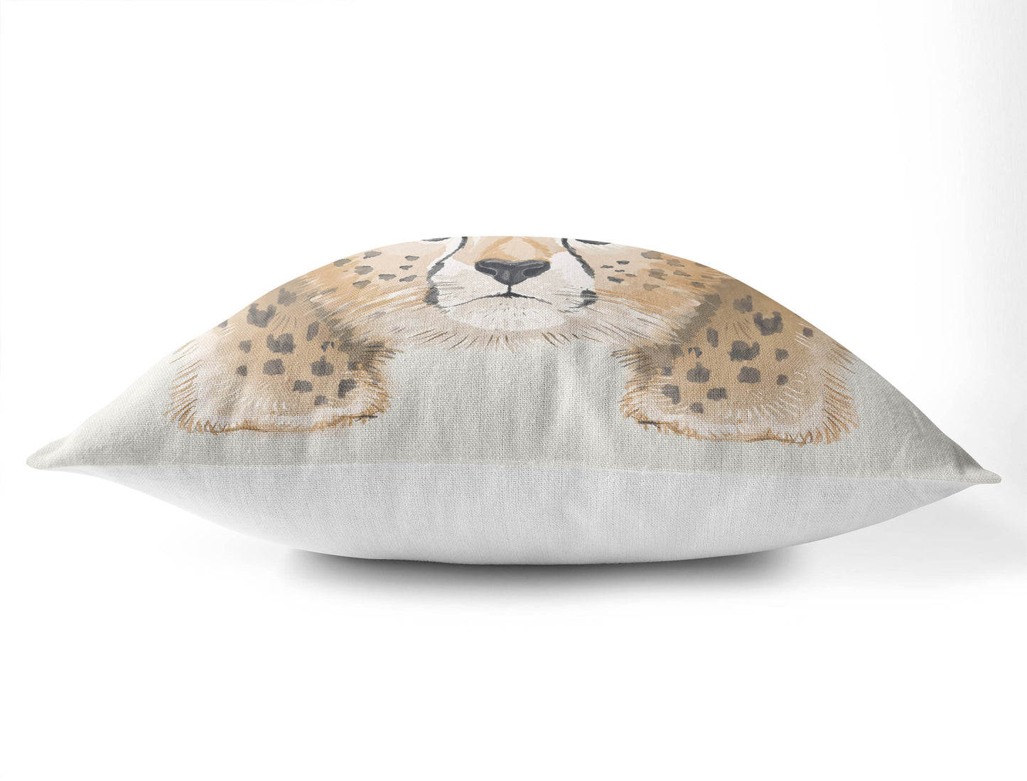 Lil Lying Leopard Throw Pillow