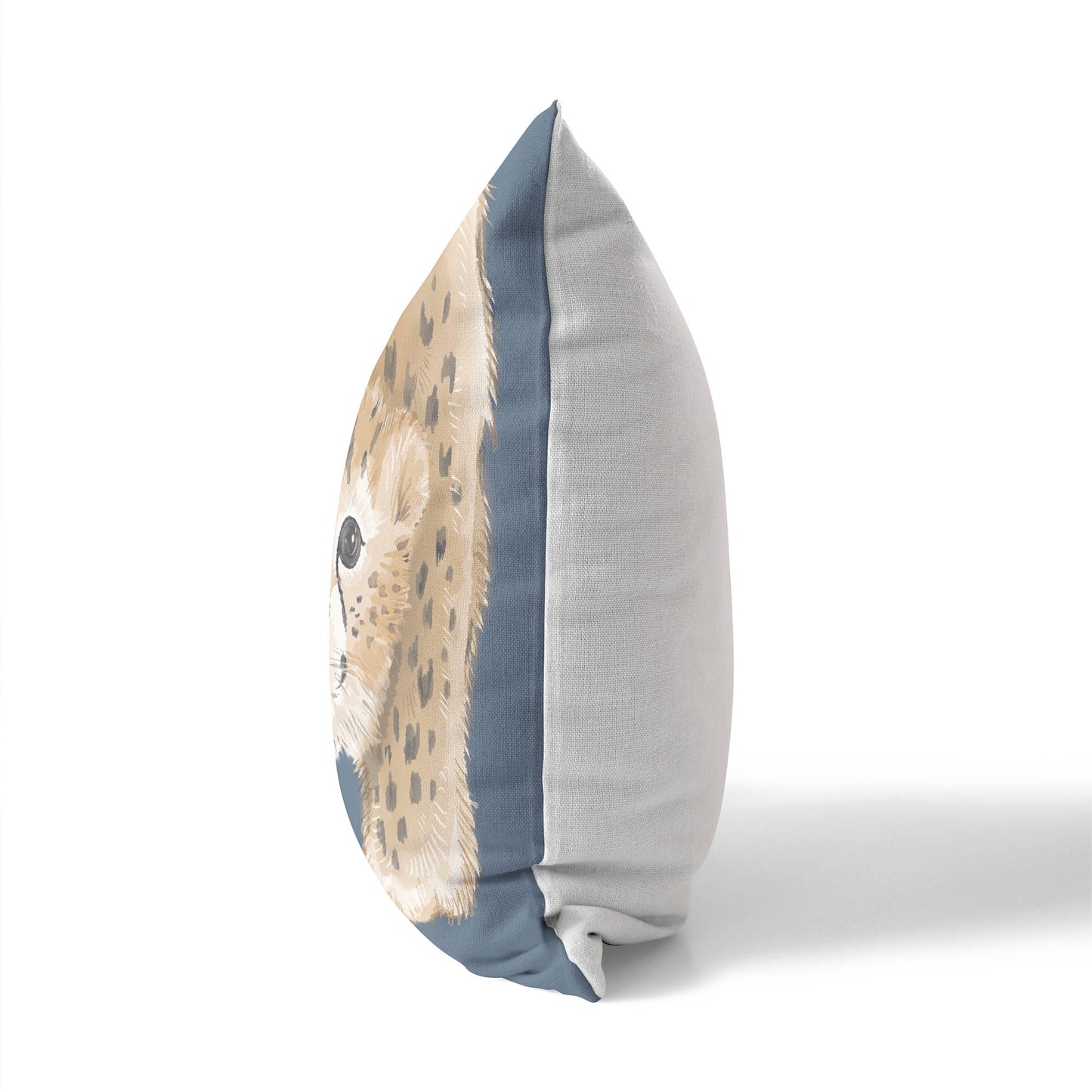 Lil Lying Leopard Throw Pillow
