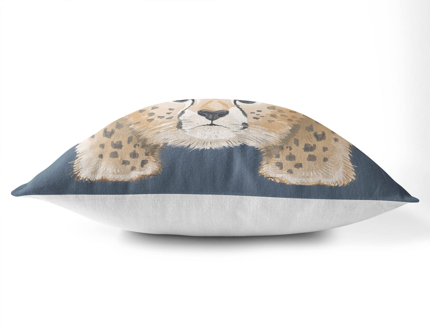 Lil Lying Leopard Throw Pillow