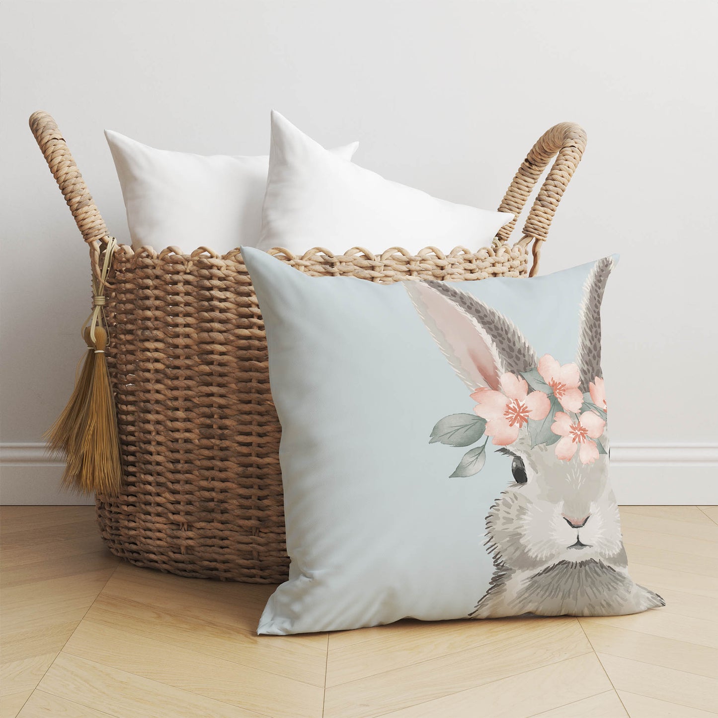 Bunny Throw Pillow