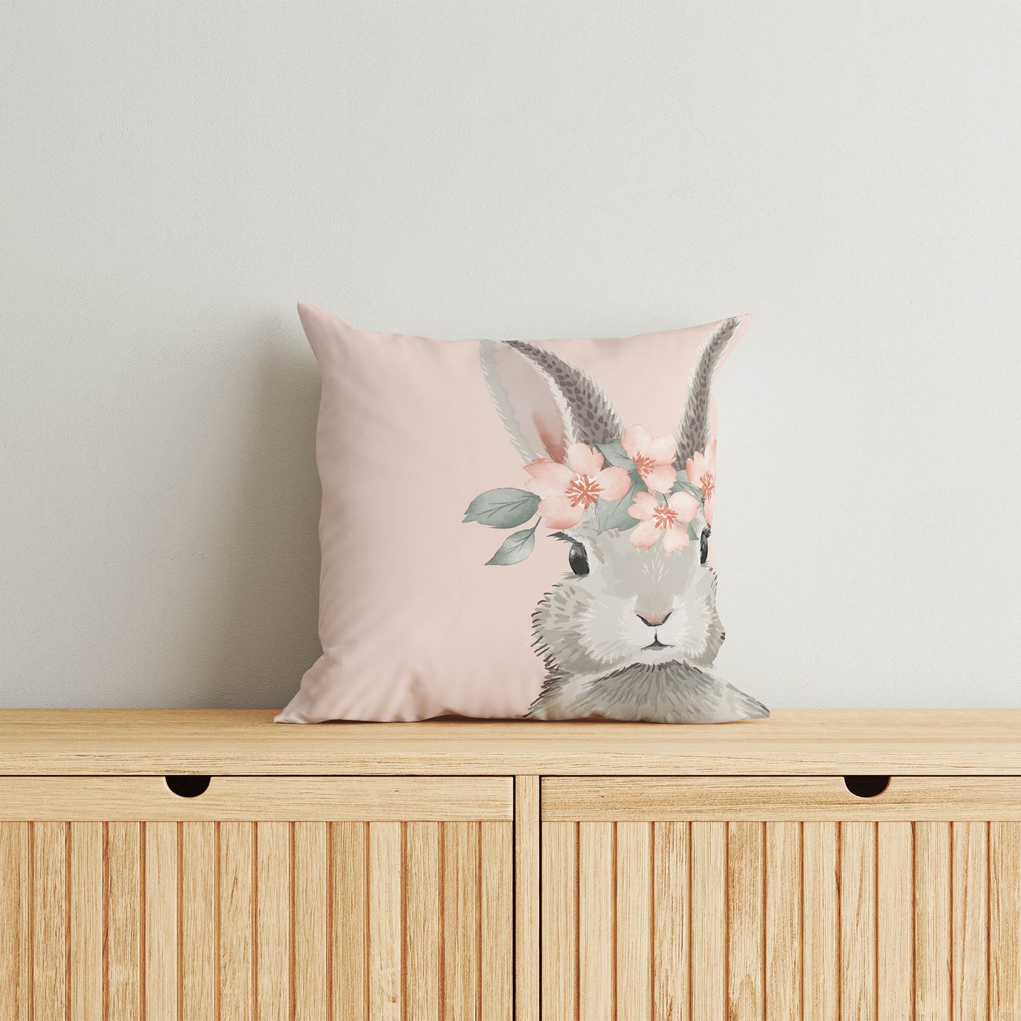 Bunny Throw Pillow