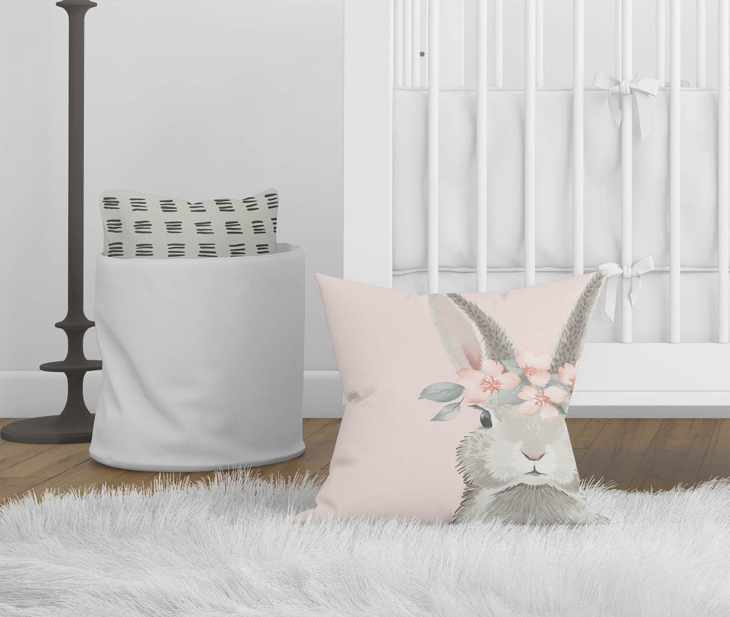 Bunny Throw Pillow