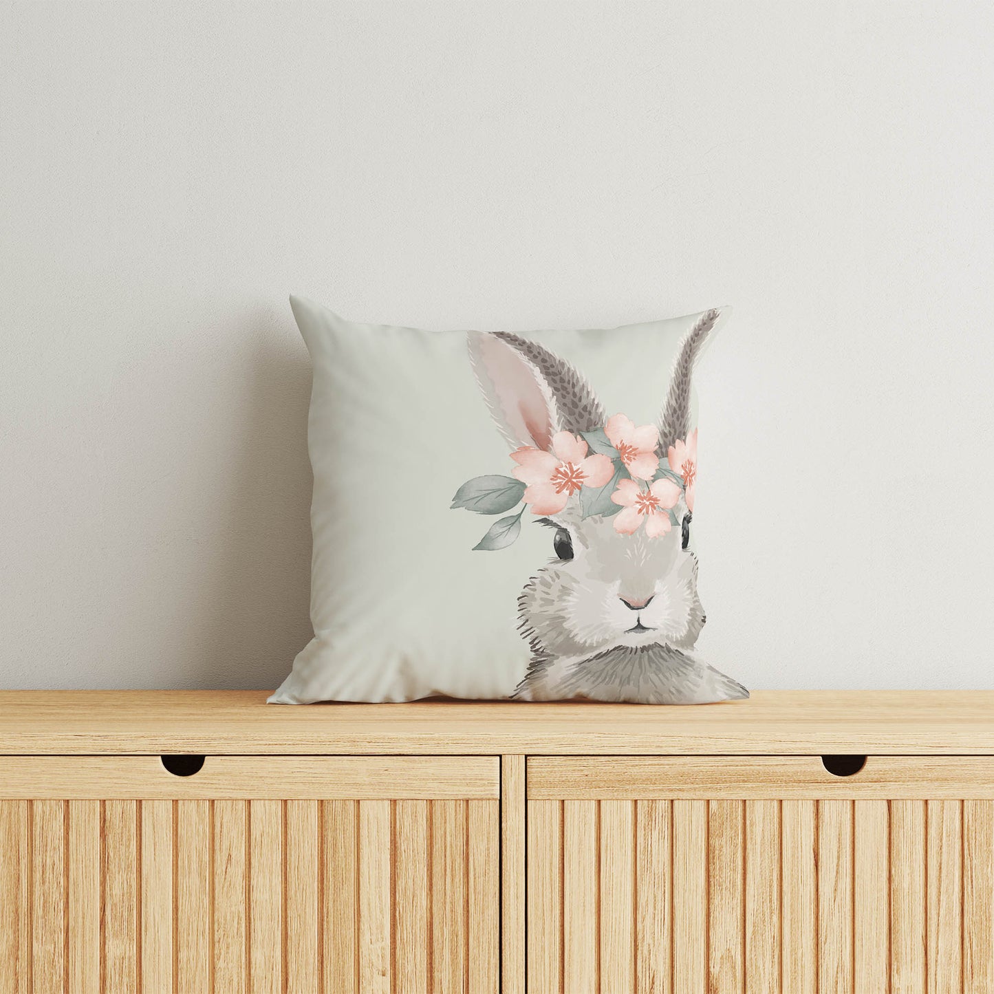 Bunny Throw Pillow