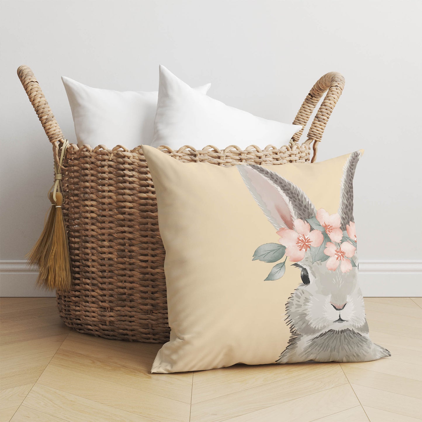Bunny Throw Pillow