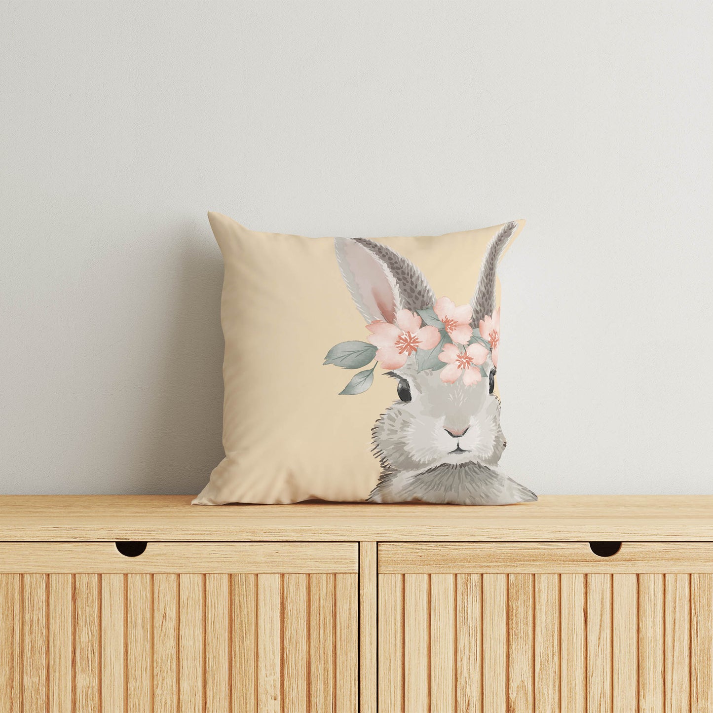 Bunny Throw Pillow
