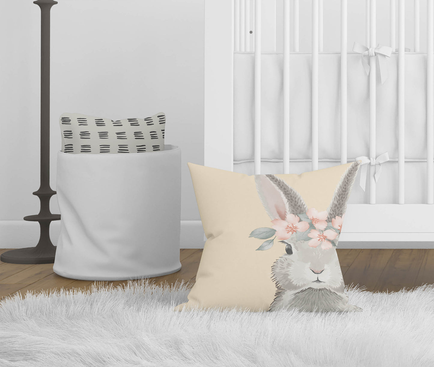 Bunny Throw Pillow