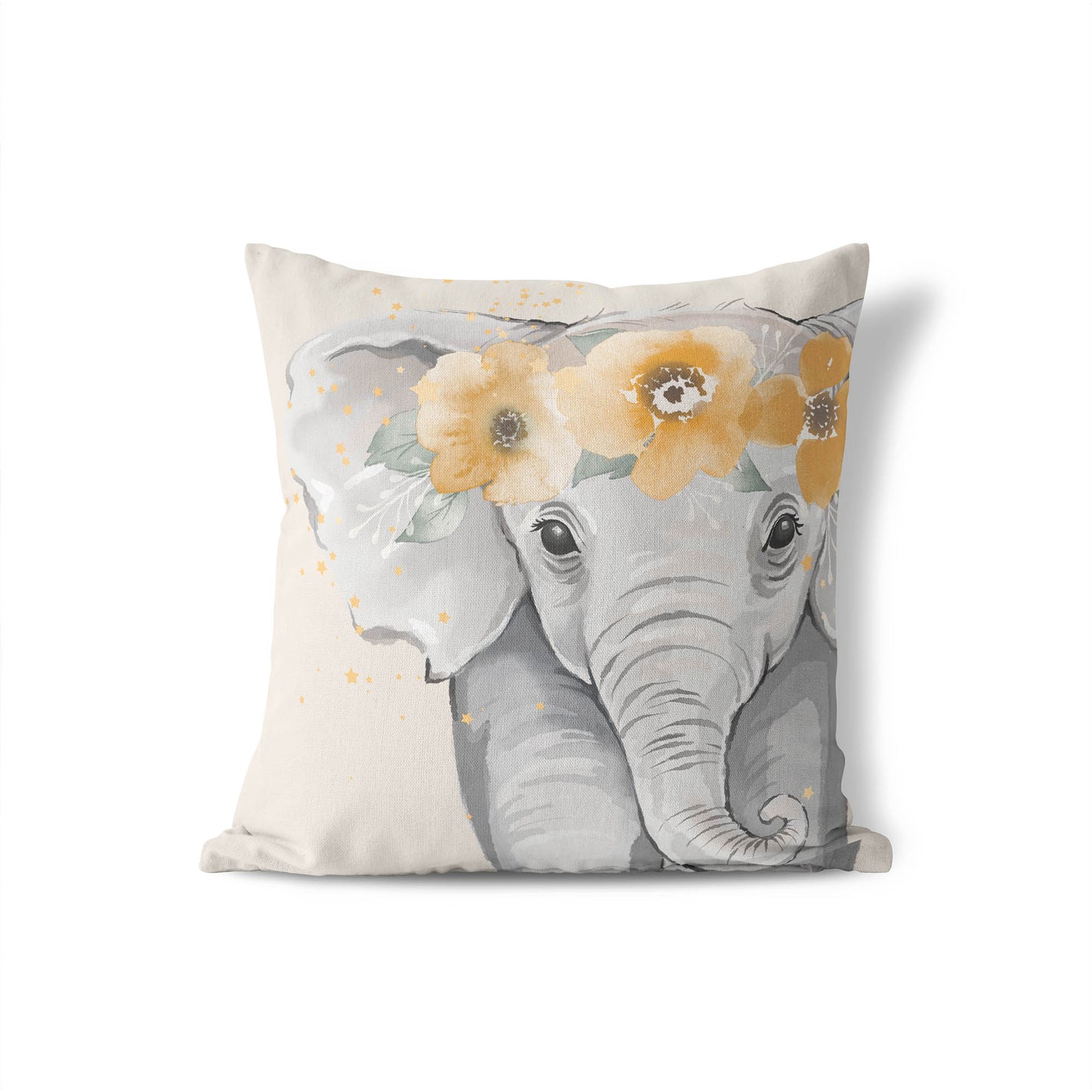 Elephant Throw Pillow