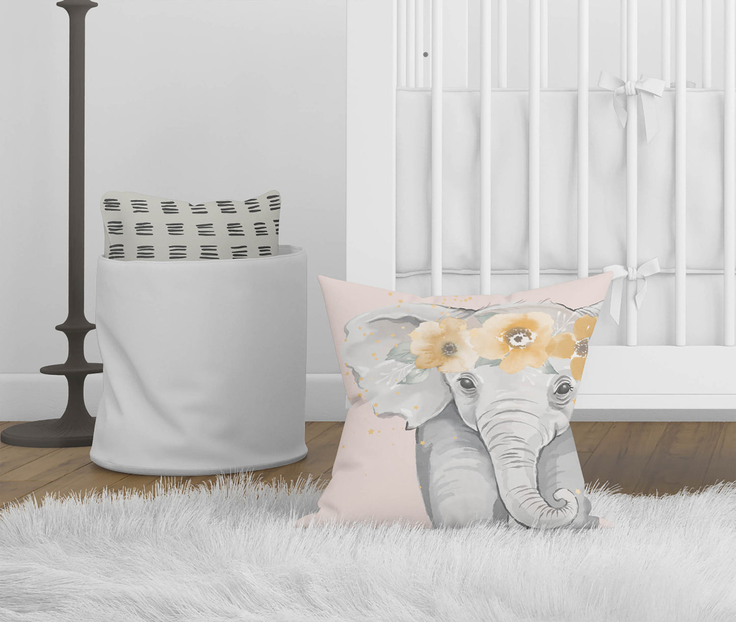 Elephant Throw Pillow