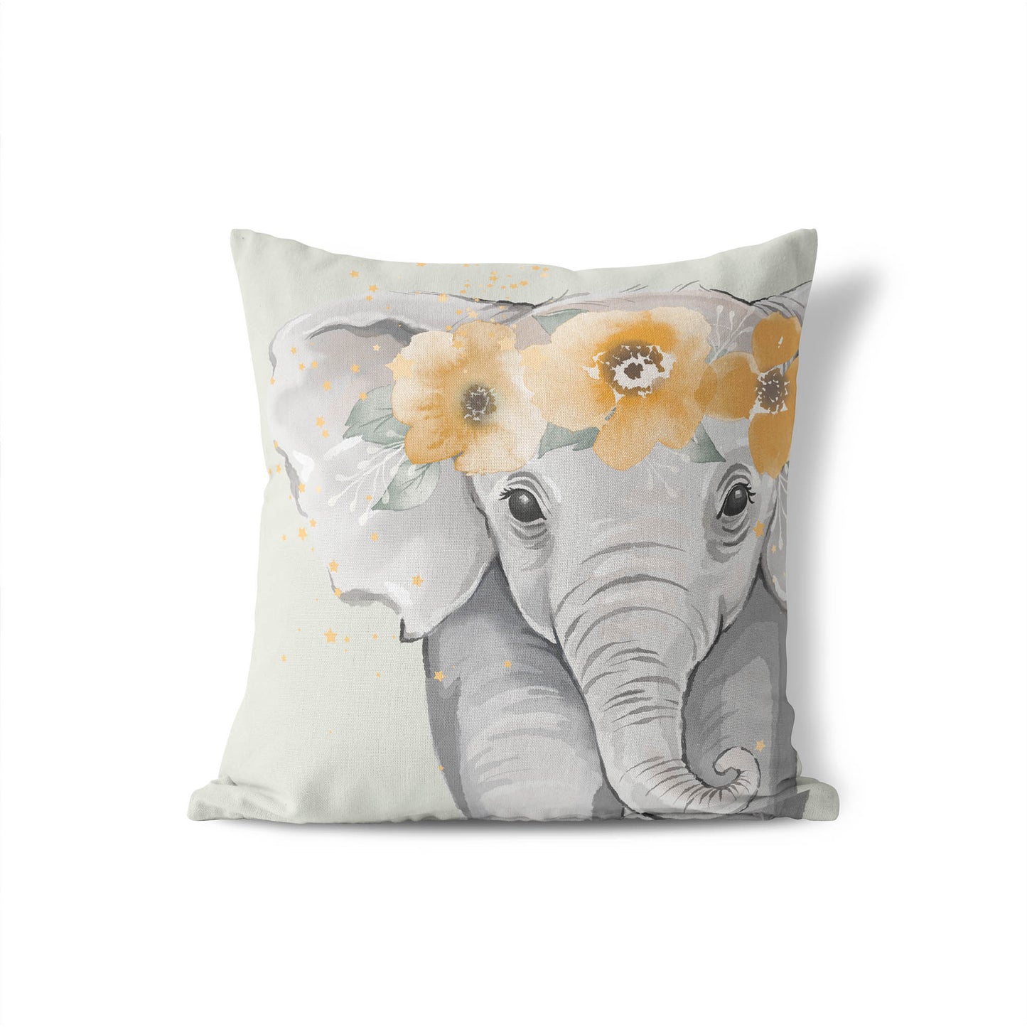 Elephant Throw Pillow