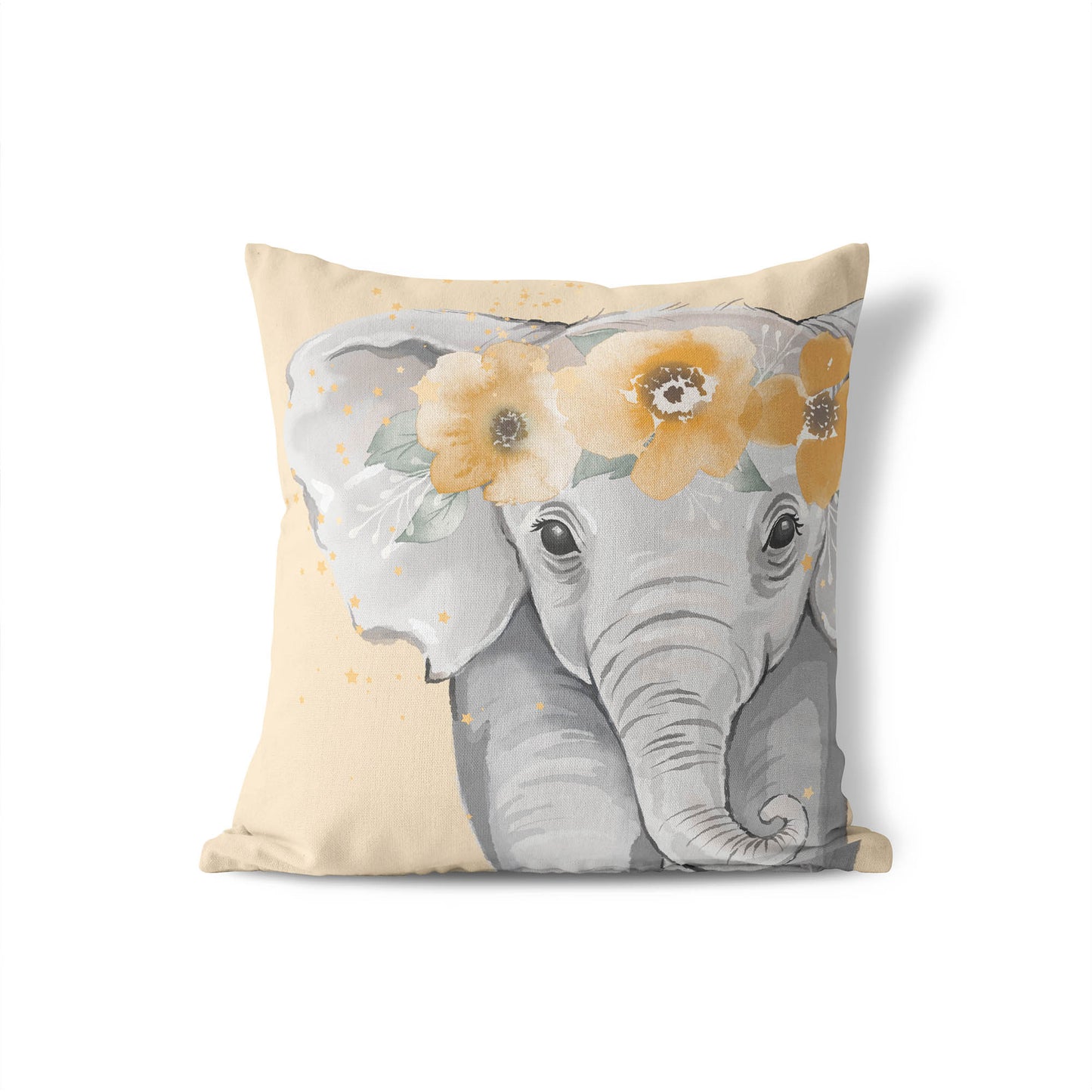 Elephant Throw Pillow