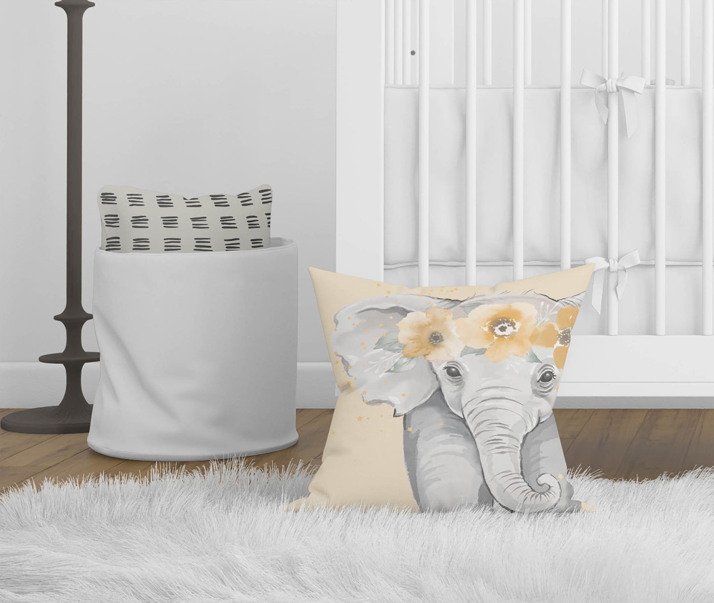Elephant Throw Pillow