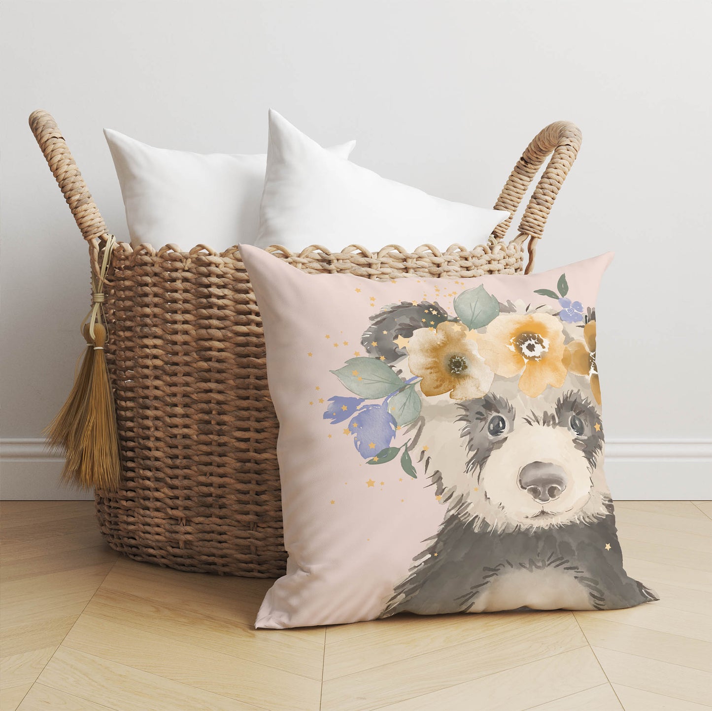 Panda Throw Pillow
