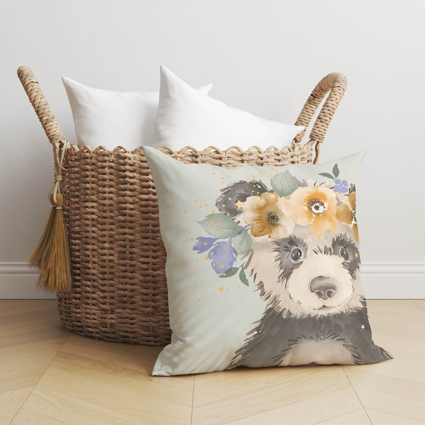 Panda Throw Pillow