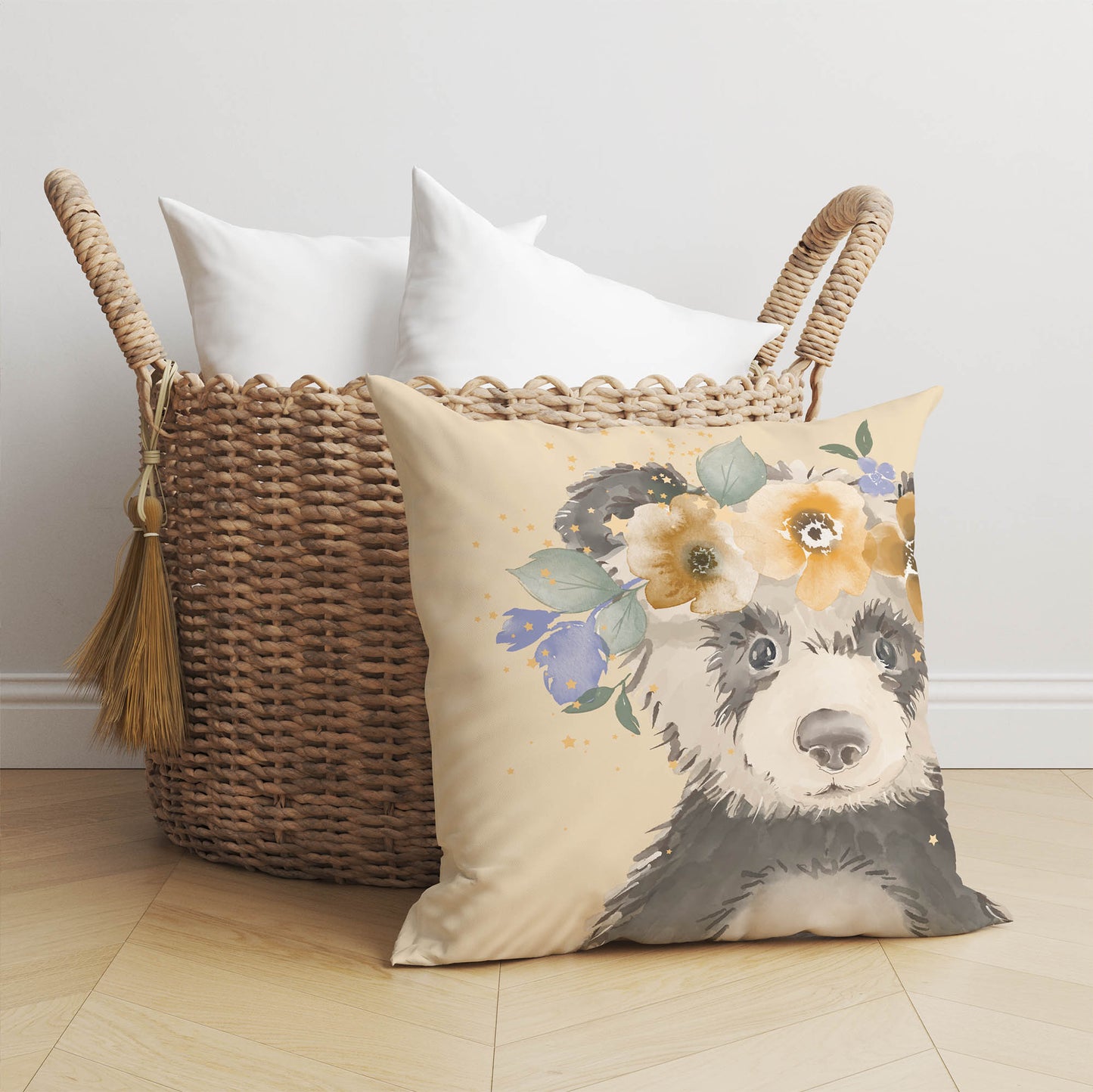 Panda Throw Pillow