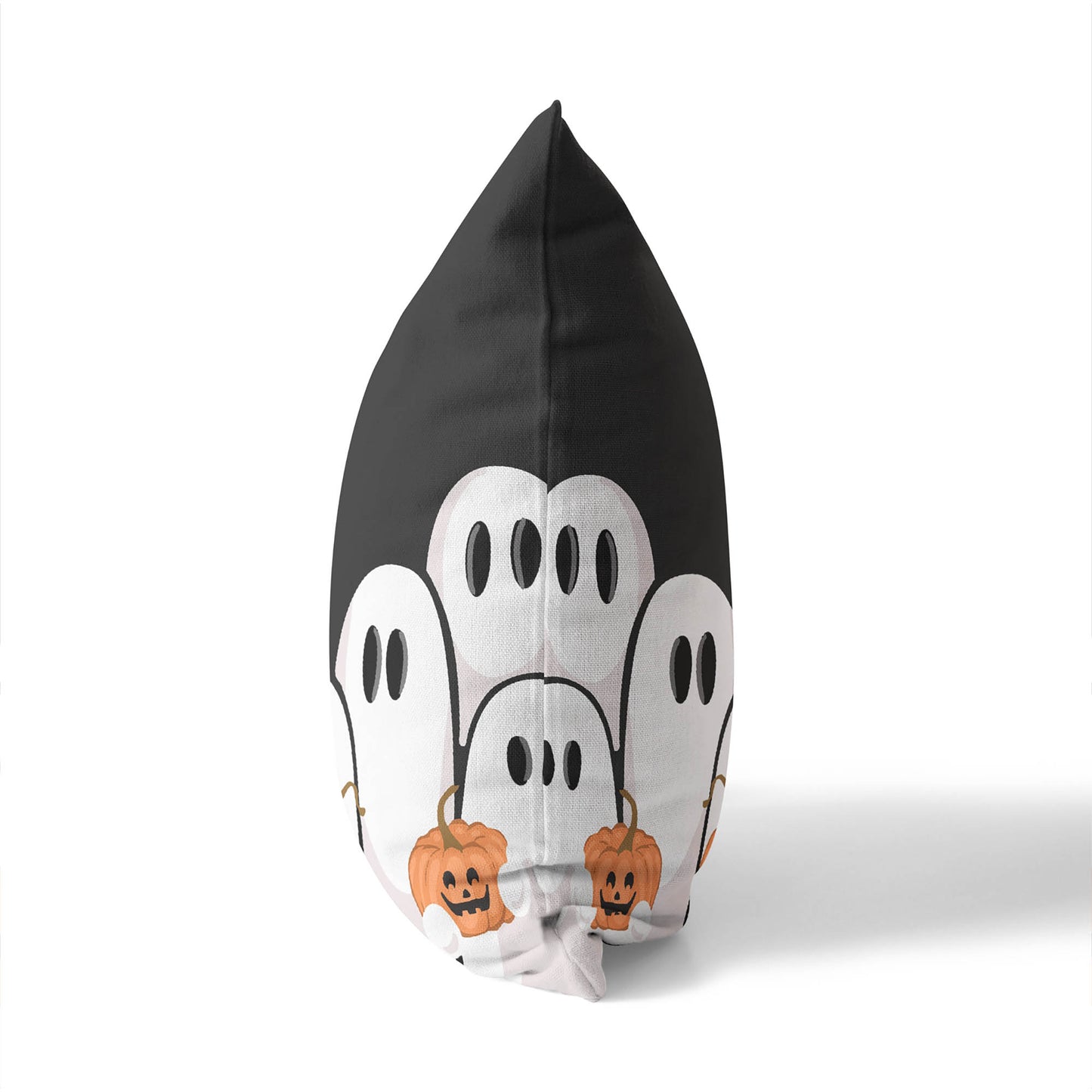 Ghosts & Pumpkins Decorative Seasonal Throw Pillow