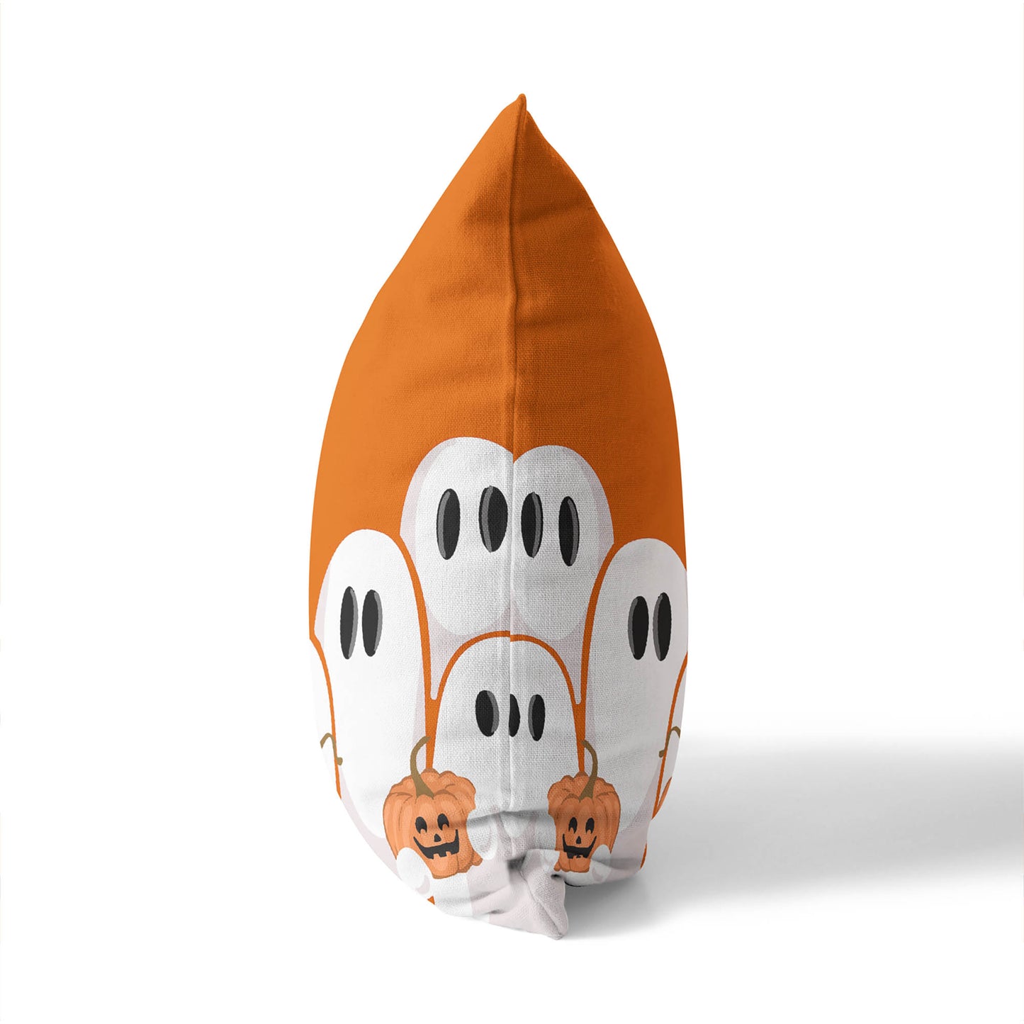 Ghosts & Pumpkins Decorative Seasonal Throw Pillow