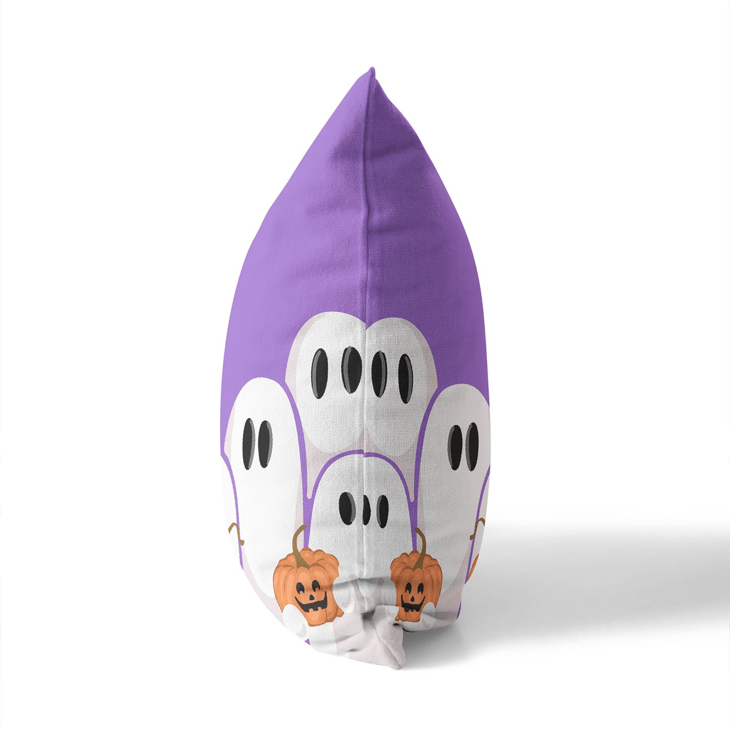 Ghosts & Pumpkins Decorative Seasonal Throw Pillow