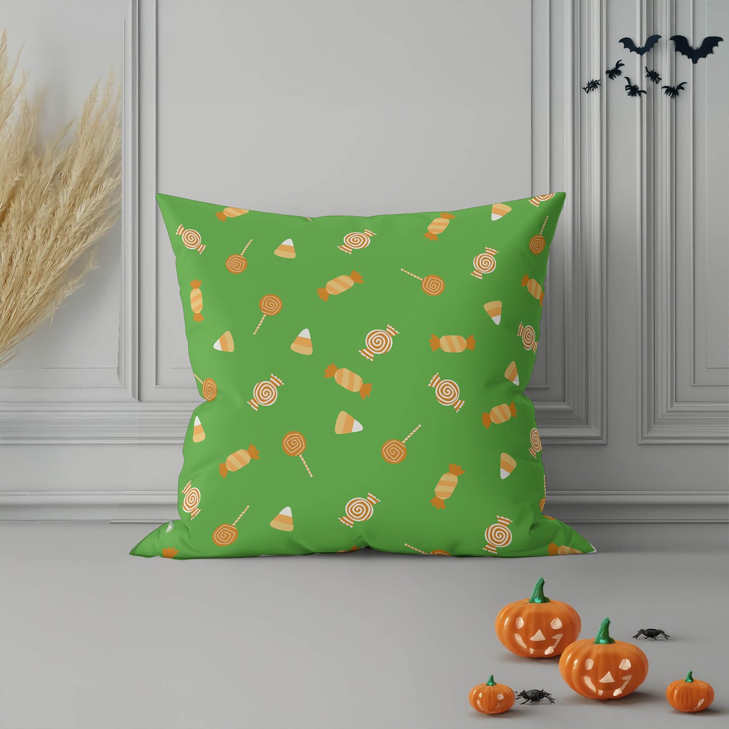 I want Candy Decorative Seasonal Throw Pillow