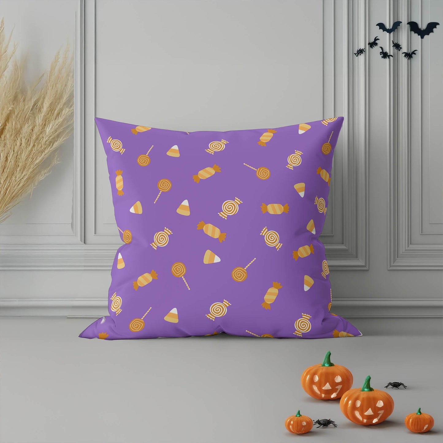 I want Candy Decorative Seasonal Throw Pillow