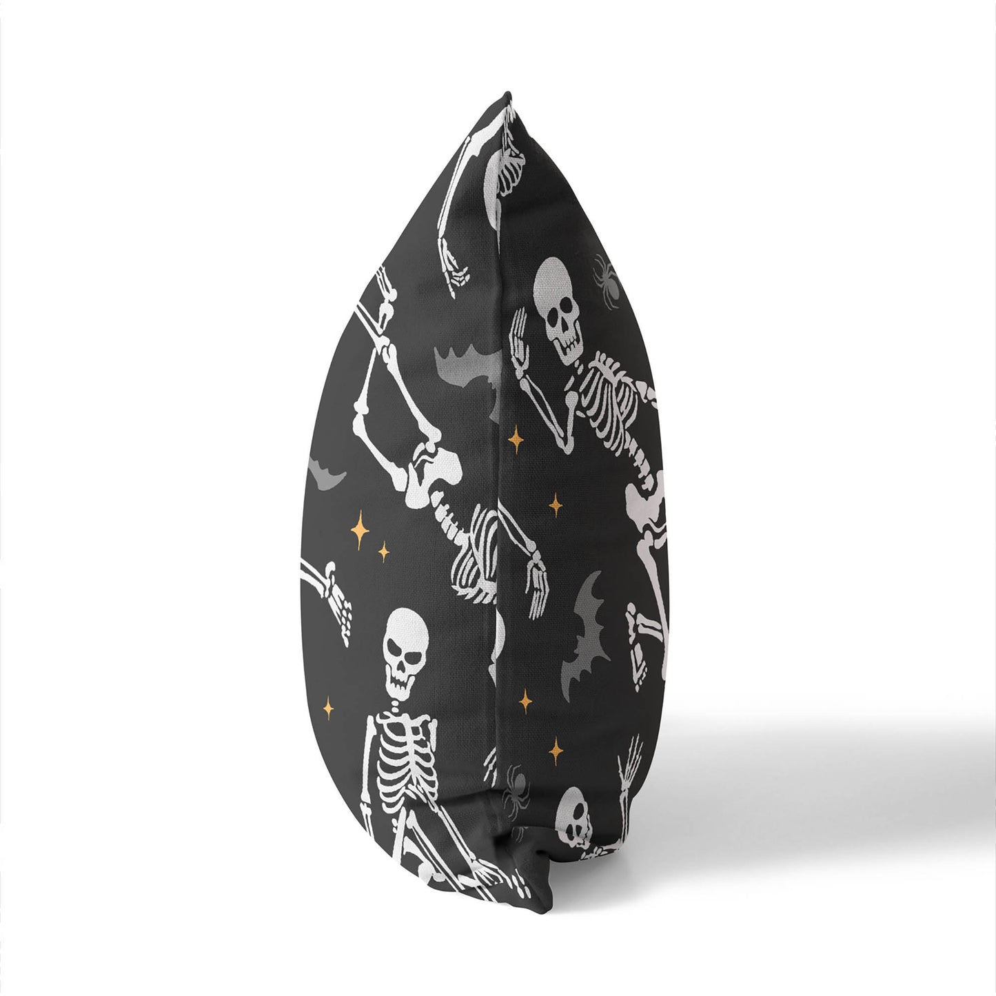 Skeleton Boogie Decorative Seasonal Throw Pillow