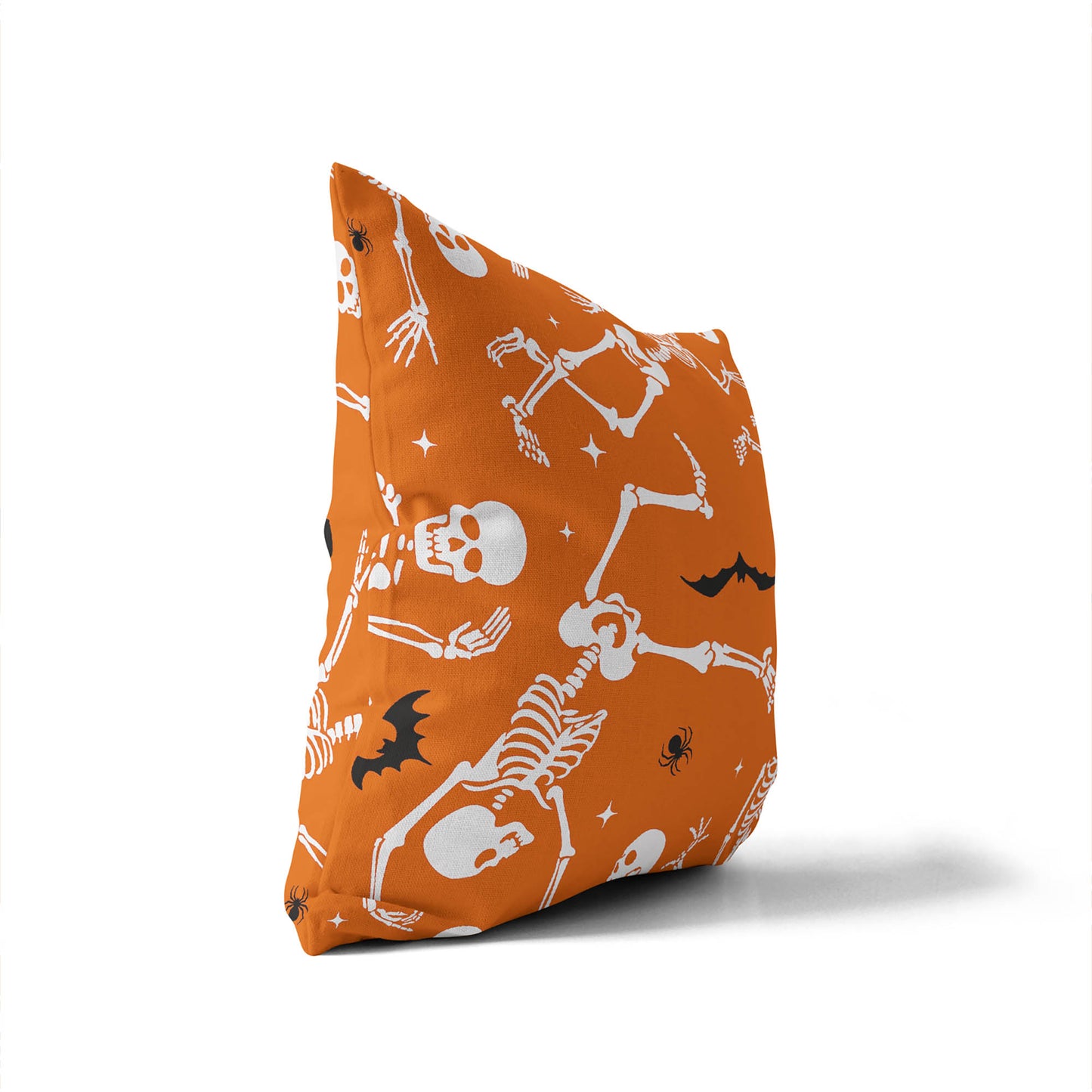 Skeleton Boogie Decorative Seasonal Throw Pillow