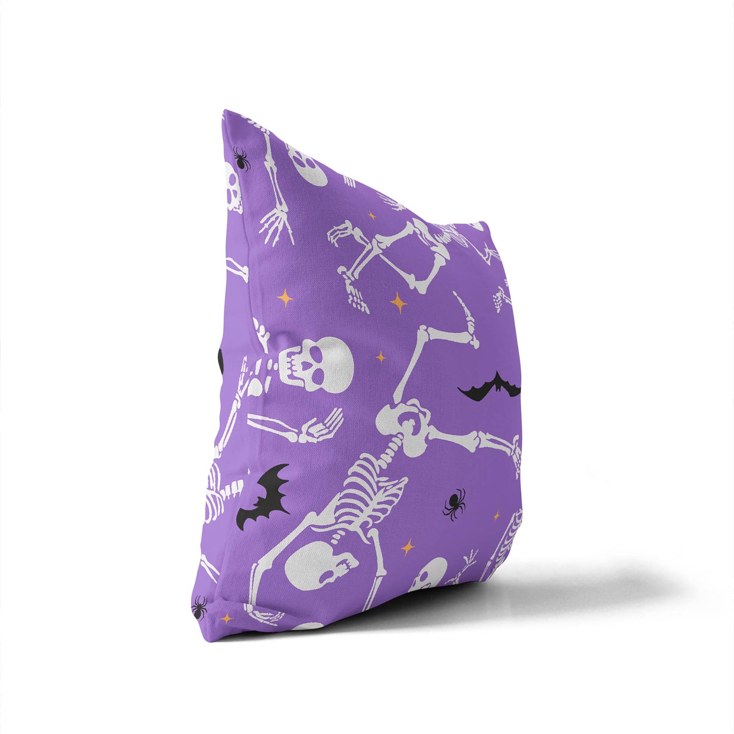 Skeleton Boogie Decorative Seasonal Throw Pillow