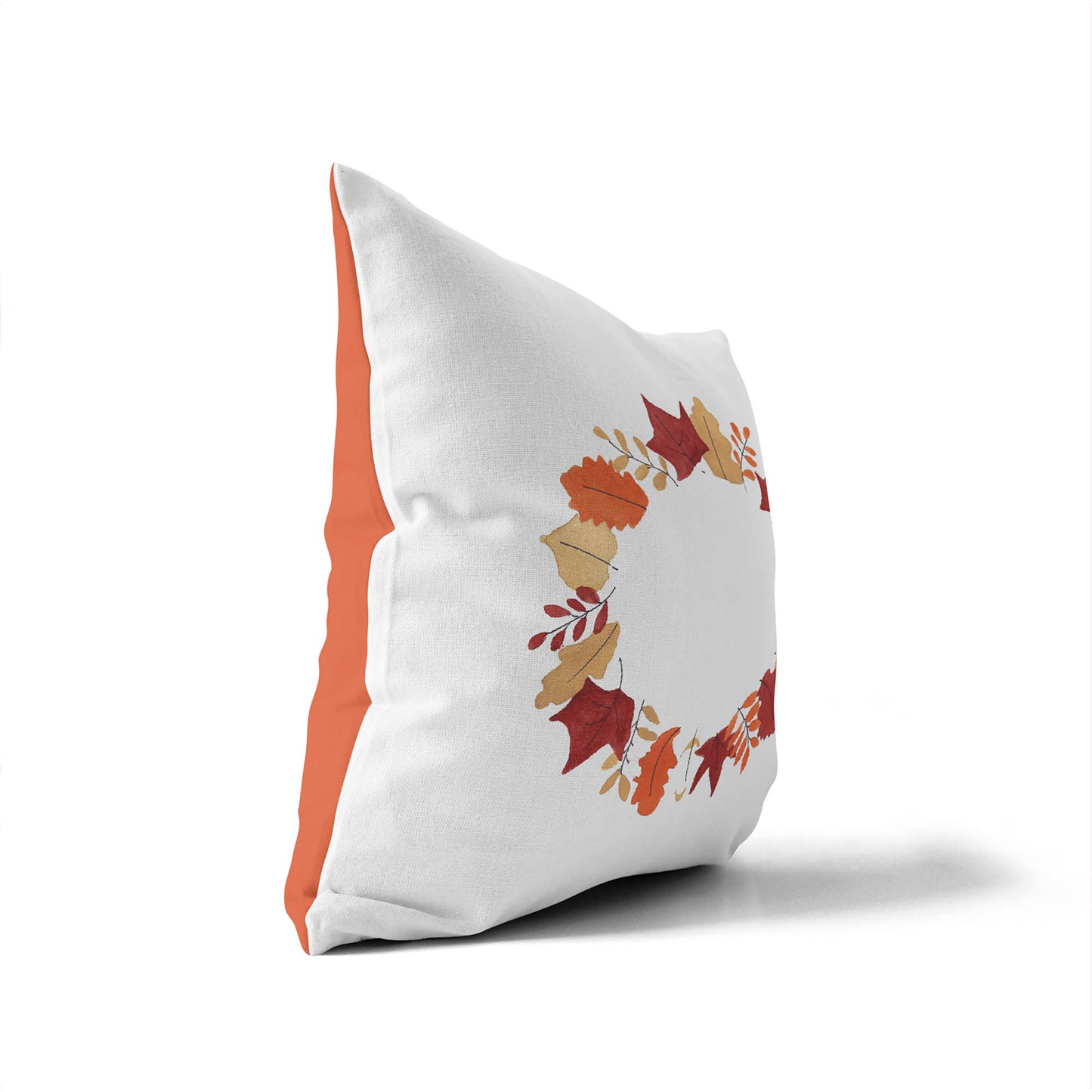 Autumn Ring Decorative Seasonal Throw Pillow